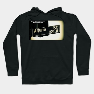 Alpine Street, Los Angeles, California by Mistah Wilson Hoodie